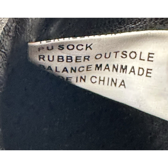 Blondo Shantel Waterproof Black Leather Ankle Boots Womens Size 7.5M Buckle New - Picture 13 of 15